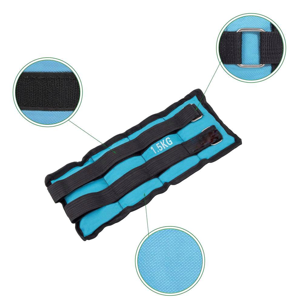 Greutati pentru glezna si incheietura mainii, 2x1.5kg