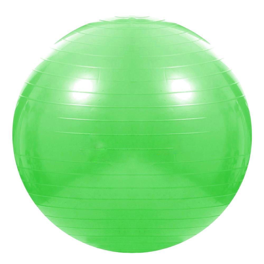 Minge pentru fitness sau yoga 65 cm, pompa inclusa, verde