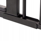 Poarta de siguranta Safety Gate pentru scari, ajustabila 131-138 cm, din otel, neagra