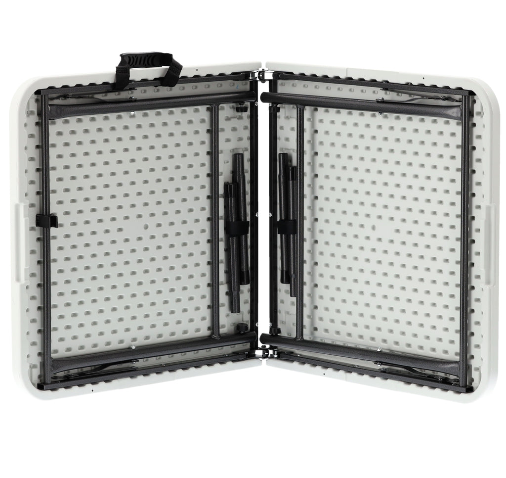 Masa dreptunghiulara pliabila multifunctionala, 120x75x60cm, alba