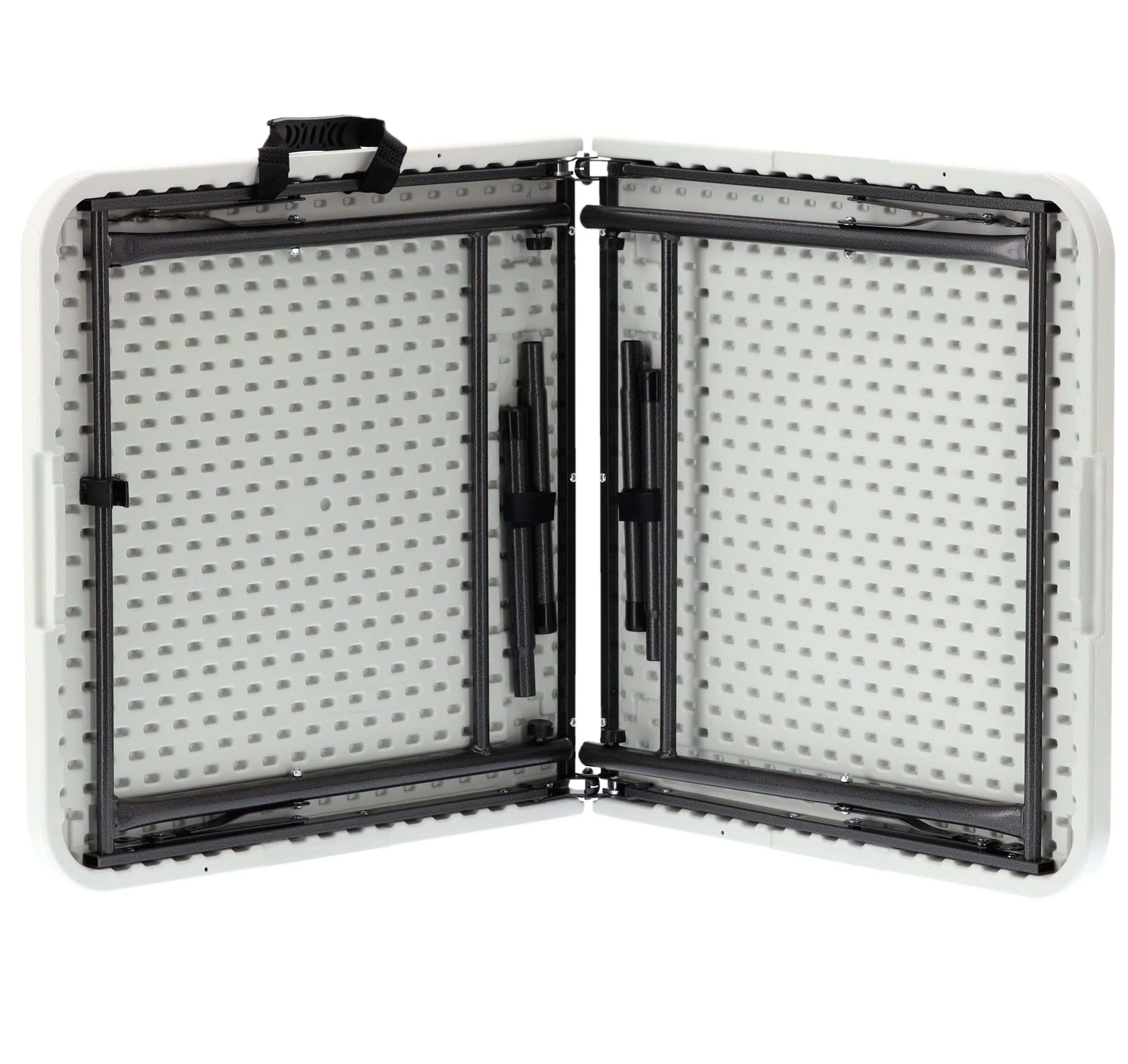 Masa dreptunghiulara pliabila multifunctionala, 120x75x60cm, alba