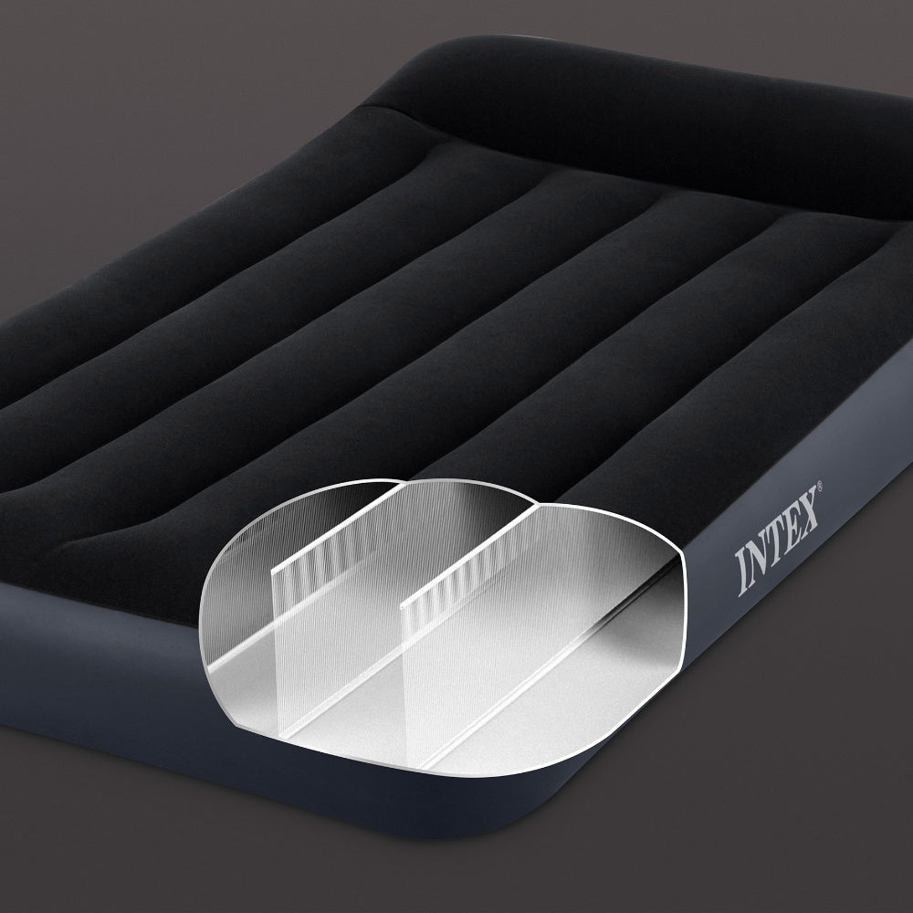 Saltea gonflabila Intex Full Dura Beam, 191x137x25 cm