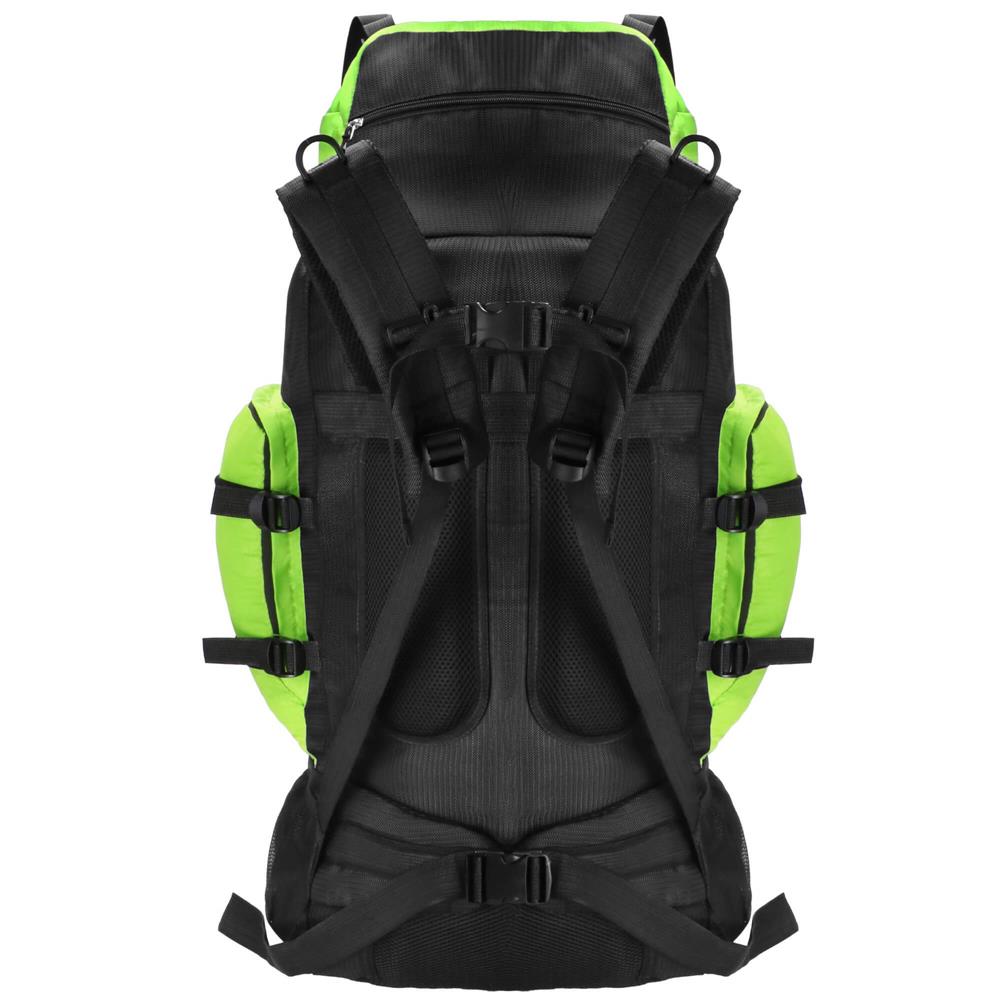 Rucsac tactic militar pentru drumetie, cu husa de ploaie, 90 litri, 25 kg, 85x38x26 cm, verde negru