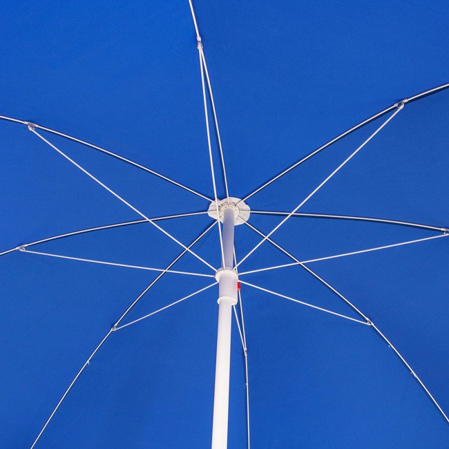 Umbrela de plaja pliabila,  BU003, 240cm, albastru