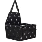 Geanta auto de transport animale de companie, caini si pisci, negru, 40x43x30cm