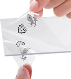 SONGMICS set rame foto 10 buc, 28x24 / 21x16 / 18x13 cm, alb, montaj perete sau birou, MDF si plastic