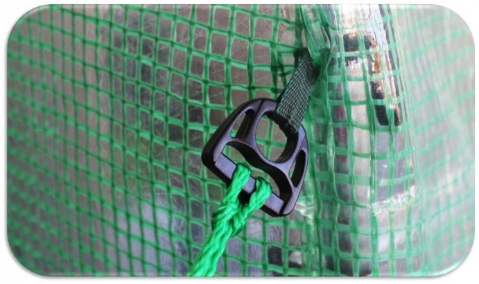 Sera de gradina, tip tunel cu cadru metalic, 300x600cm, 18mp alb