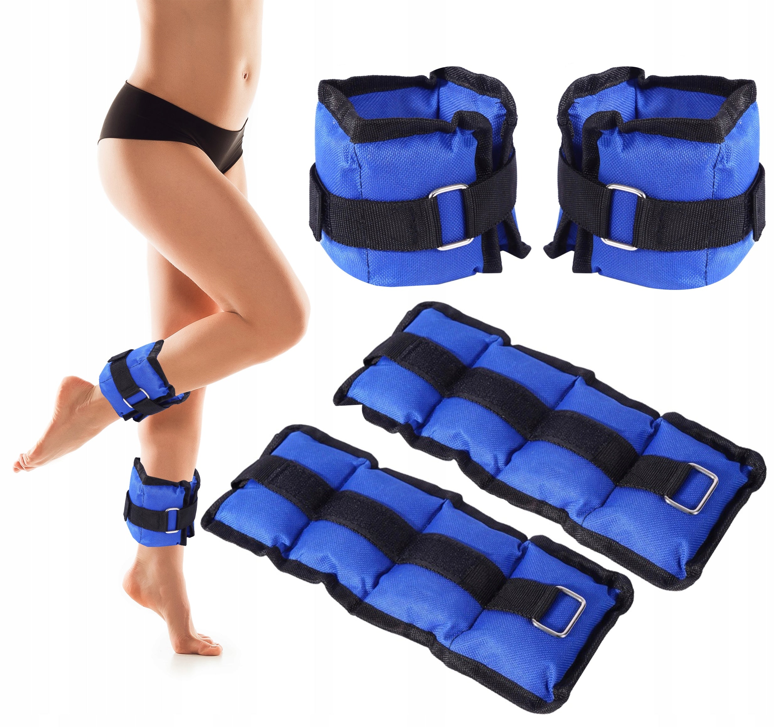 Greutati pentru glezna si incheietura mainii, 2×1,5kg