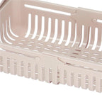 Organizator frigider, model cos extensibil, 16x28.5cm, crem