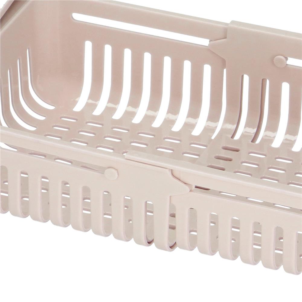 Organizator frigider, model cos extensibil, 16x28.5cm, crem