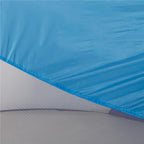 Cort plaja si picnic semi-deschis , protectie UV, 200x120x95cm, albastru