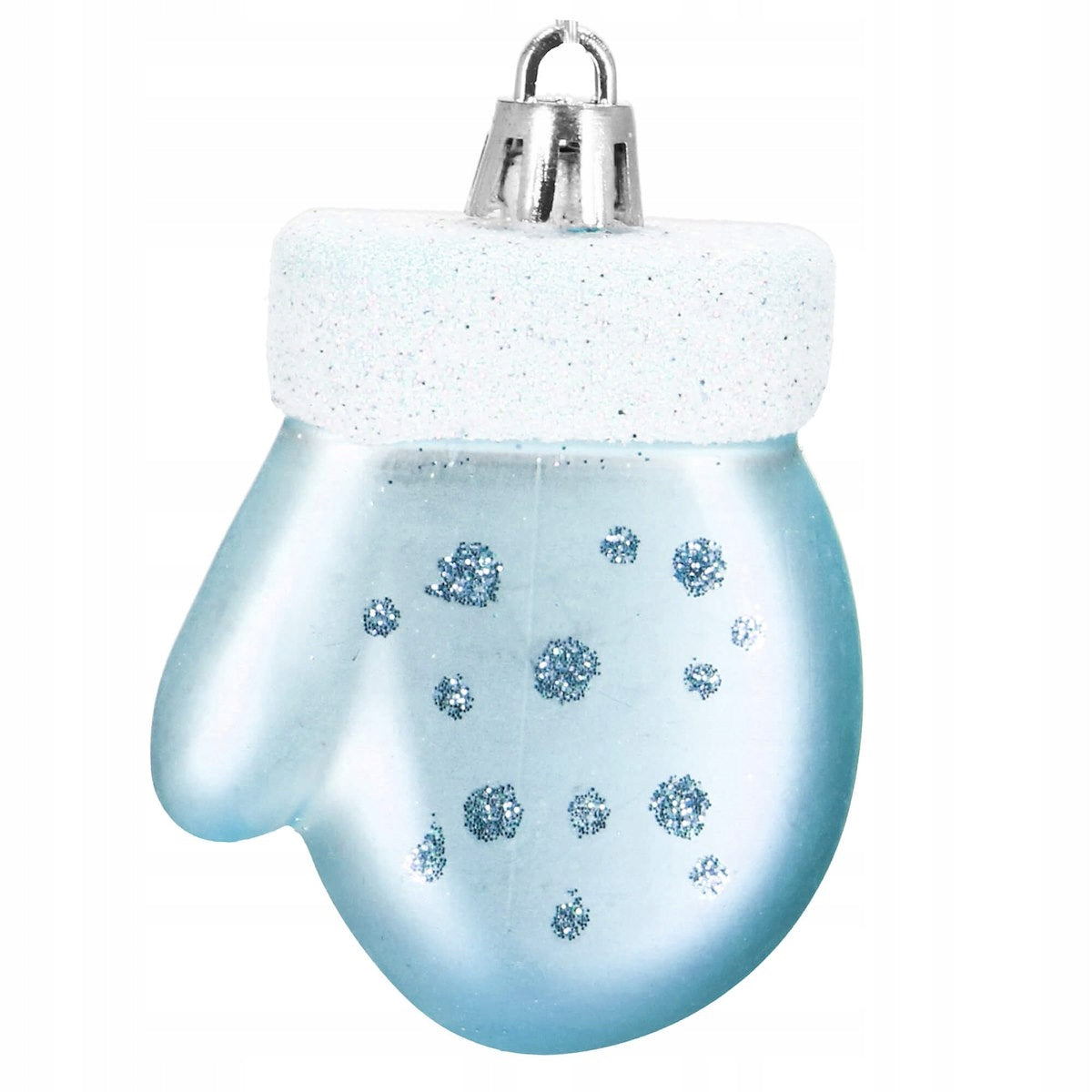 Set globuri si decoratiuni de Craciun, 77 piese, diverse dimensiuni, albastru