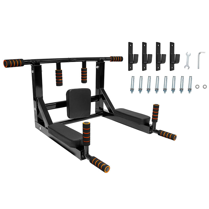 Aparat de tractiuni si abdomene multifunctional, cu fixare pe perete, sarcina 200kg