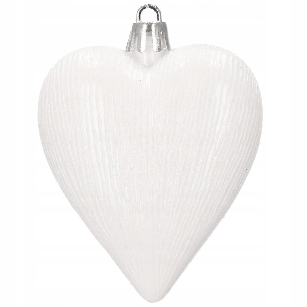 Set globuri si decoratiuni de Craciun, 72 piese, diverse dimensiuni, alb