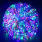 Instalatie tub furtun luminos pentru Craciun, 720 LED-uri, 30m, multicolor