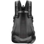 Rucsac tactic militar pentru drumetie, cu husa de ploaie, 60 litri, 25 kg, 60x43x22 cm, gri negru