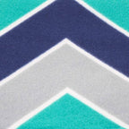 Patura pentru picnic sau plaja, cu folie izolatoare si maner, 180x220cm, albastru verde