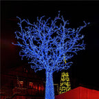 Instalatie lumini pentru bradul de Craciun, 31,5 metri, 500 LED-uri, albastru