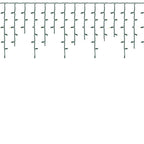 Ghirlanda luminoasa tip perdea Premium 300 LED-uri, 14,5m, 18Wati, interior/exterior, cu flash, alb rece