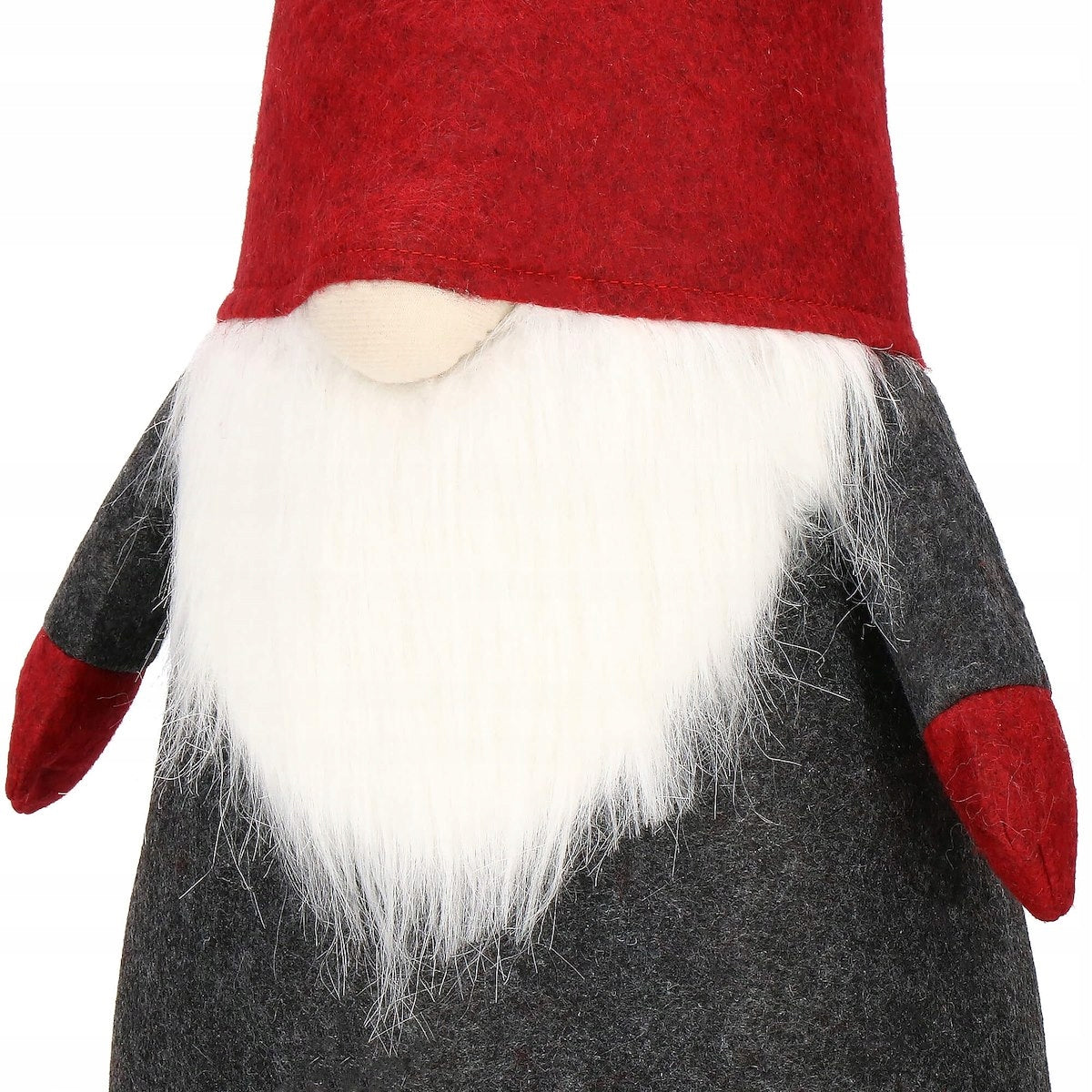 (DL) Figurina Craciun, Spiridus, picioare telescopice, inaltime extensibila 60-90cm