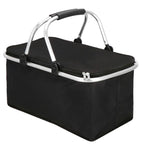 Geanta pentru picnic sau plaja, termoizolanta, 28 litri, negru