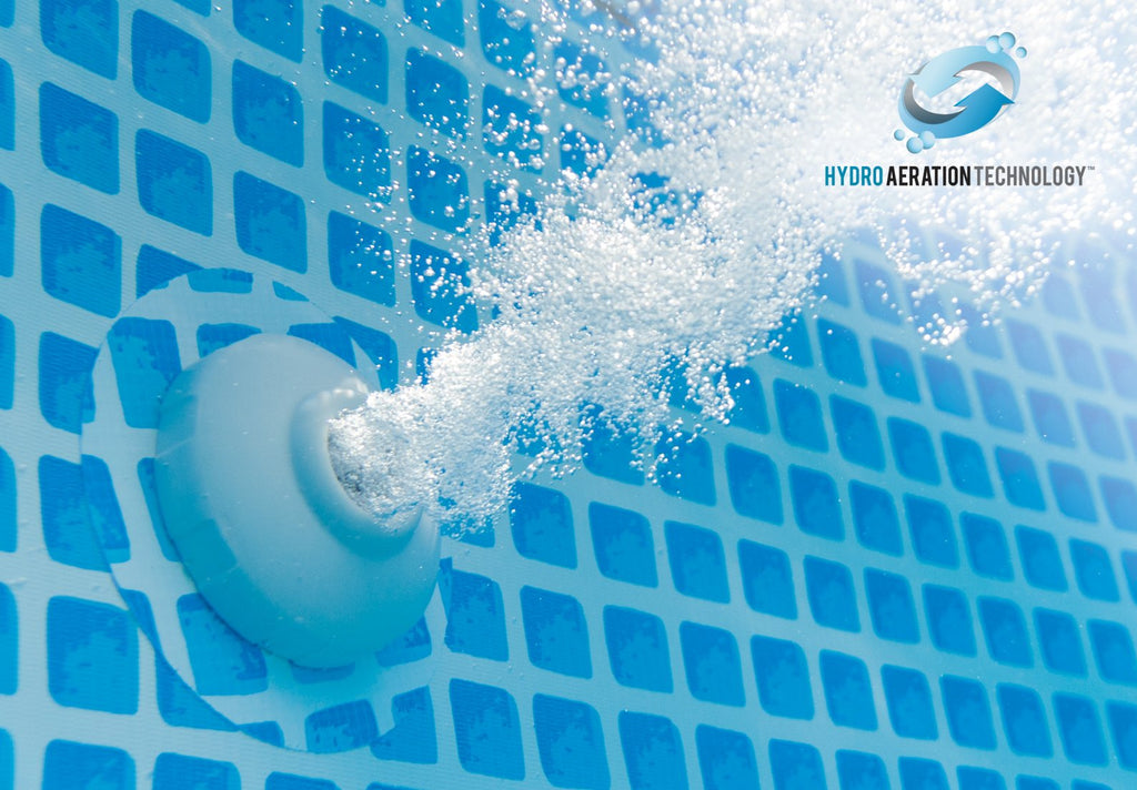 Piscina cadru metalic Intex Prism Frame, 366x99cm, 9.000 litri, cu pompa de filtrare si scara