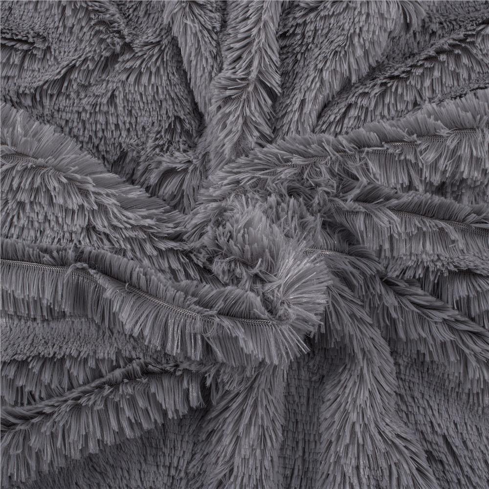 Patura pufoasa si calduroasa pentru 2 persoane, 200x220cm, gri