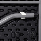 Masa dreptunghiulara pliabila multifunctionala, 180x75x75cm, neagra