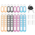 Cutie metalica din otel pentru 64 chei, echipata, 45x30x8cm, alba