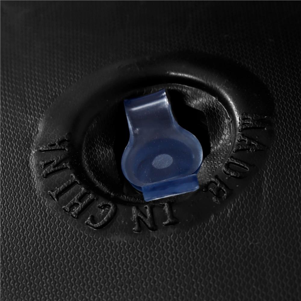 Sac de box gonflabil pentru copii, Inaltime 160 cm, PVC, Negru