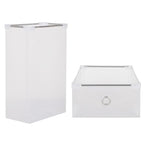 Set 10 cutii organizare pentru pantofi, 34x22x13, transparent