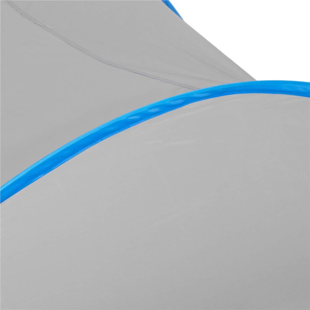 Cort plaja si picnic semi-deschis , protectie UV, 200x120x110cm, gri