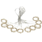 Perdea luminoasa 300 LED-uri, 3m, pentru interior/exterior, telecomanda, iluminare galbena