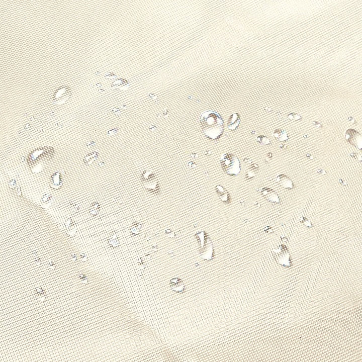 Prelata solara patrata 400x400 cm, impermeabila, protectie UV, poliester 180g/mp, bej