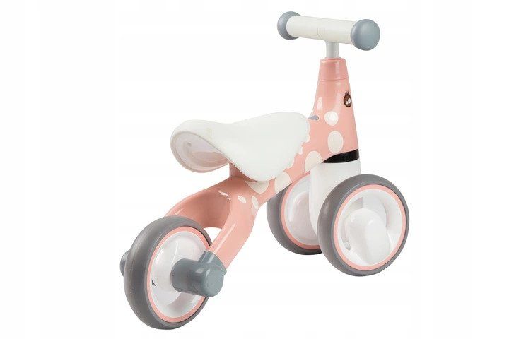 Mini bicicleta fara pedale, triciclu copii cu roti EVA, 50x22x39 cm, roz