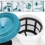 Pompa de stropit electric rucsac 16L, cu acumulator, 6 duze, lance telescopica si presiune reglabila