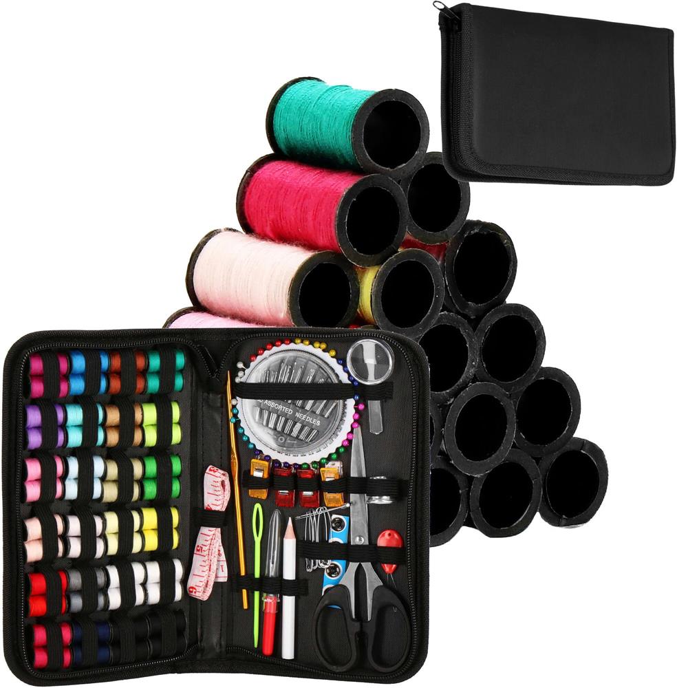 Set articole de cusut cu geanta de depozitare, 172 piese