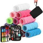 Set articole de cusut cu geanta de depozitare, 100 piese