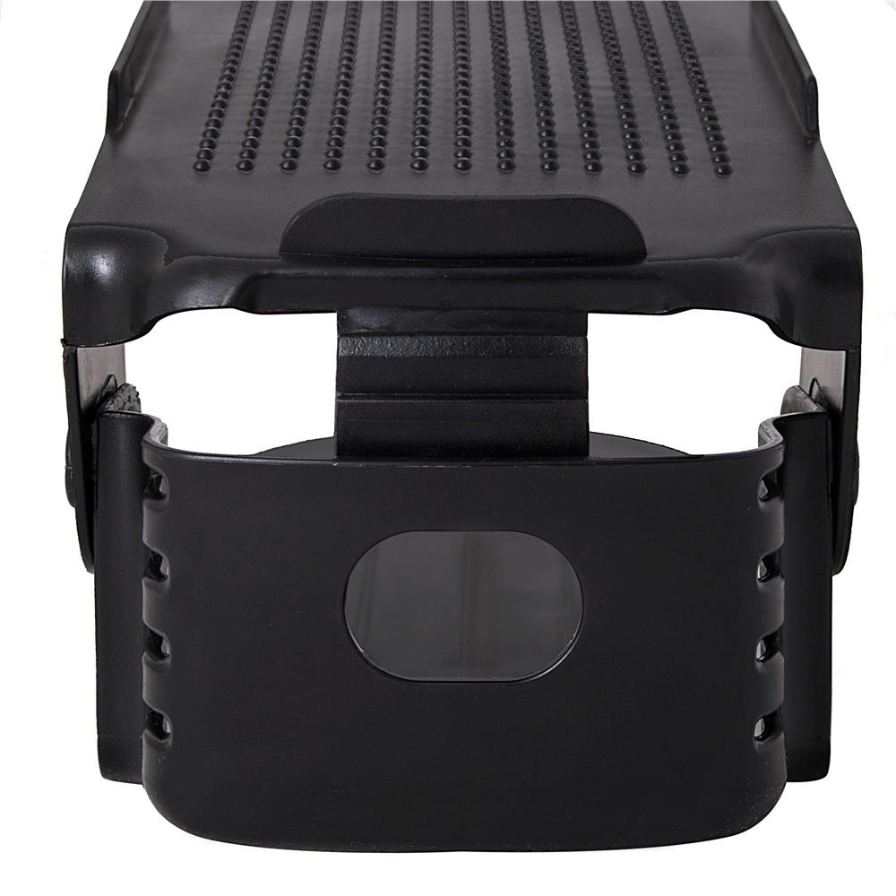 (DL) Set 10 organizatoare pentru pantofi regalabile, plastic, culoare negru