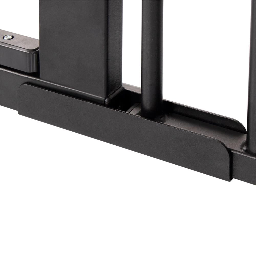 Poarta de siguranta Safety Gate pentru scari, ajustabila 75-82 cm, din otel, neagra