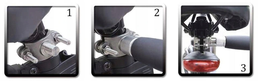 Lesa hands-free de caini pentru bicicleta, , Negru