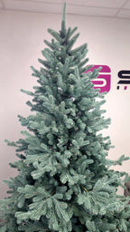 Brad artificial Christmas Deluxe by , Viena Select argintiu, integral 3D, 230cm