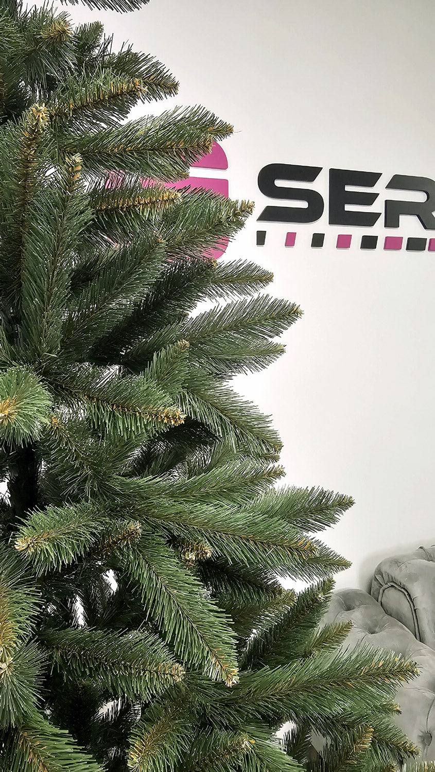 Brad artificial Christmas Deluxe by , Victoria verde, 2D, 200cm