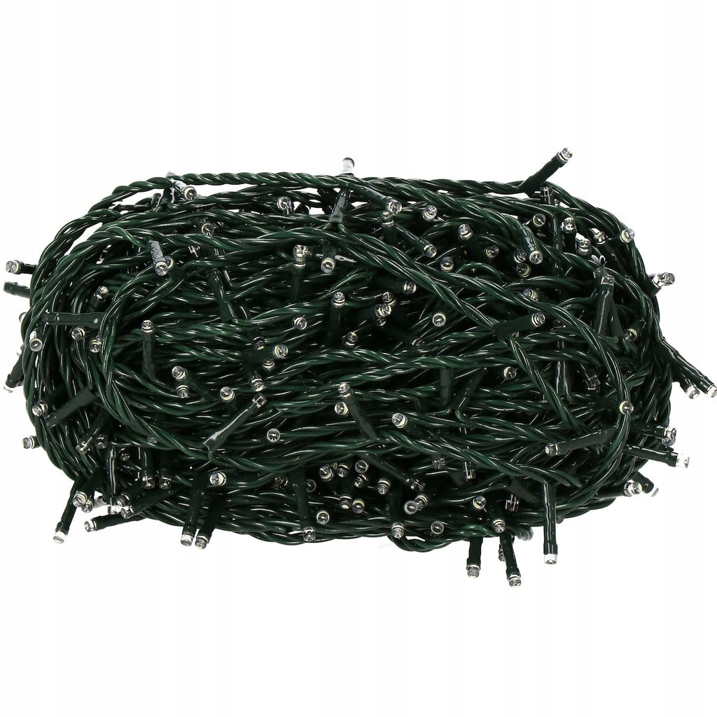 Instalatie lumini pentru bradul de Craciun, 19,5 metri, 300 LED-uri, multicolor