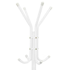 Cuier tip pom metalic , 12 agatatoare, 177cm, alb