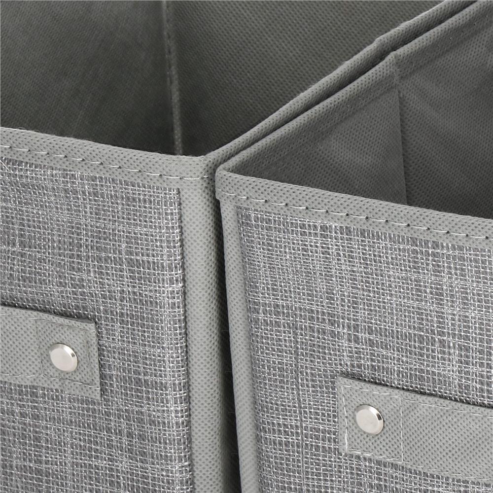 Organizator dulap tip lada cu 3 sertare, , gri