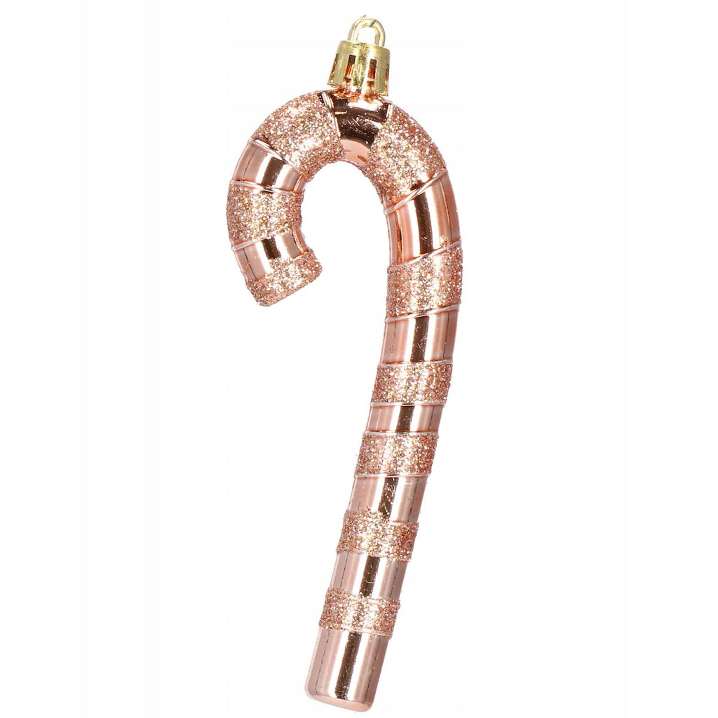 Set globuri si decoratiuni de Craciun, 152 piese, diverse dimensiuni, roz auriu