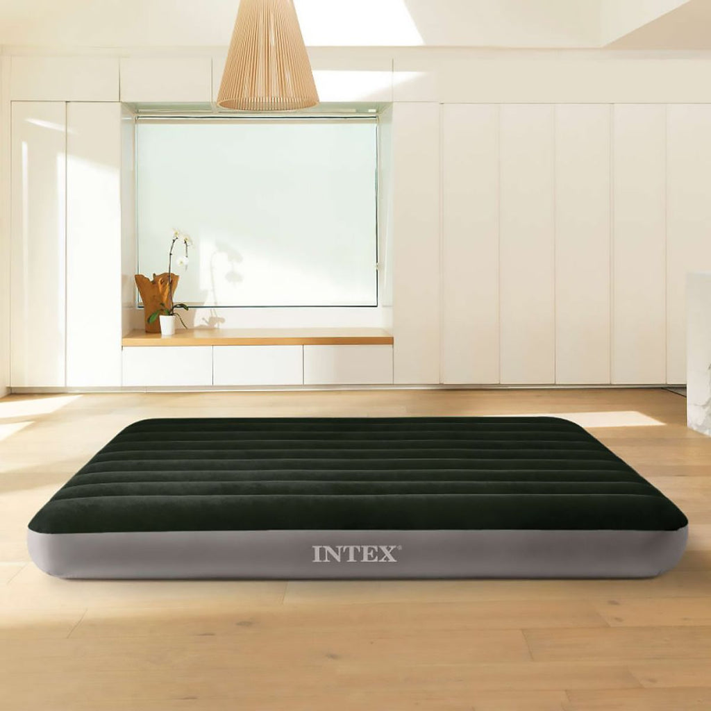 Saltea Intex Prestige Downy Qyeen Dura-Beam 152x203x25cm