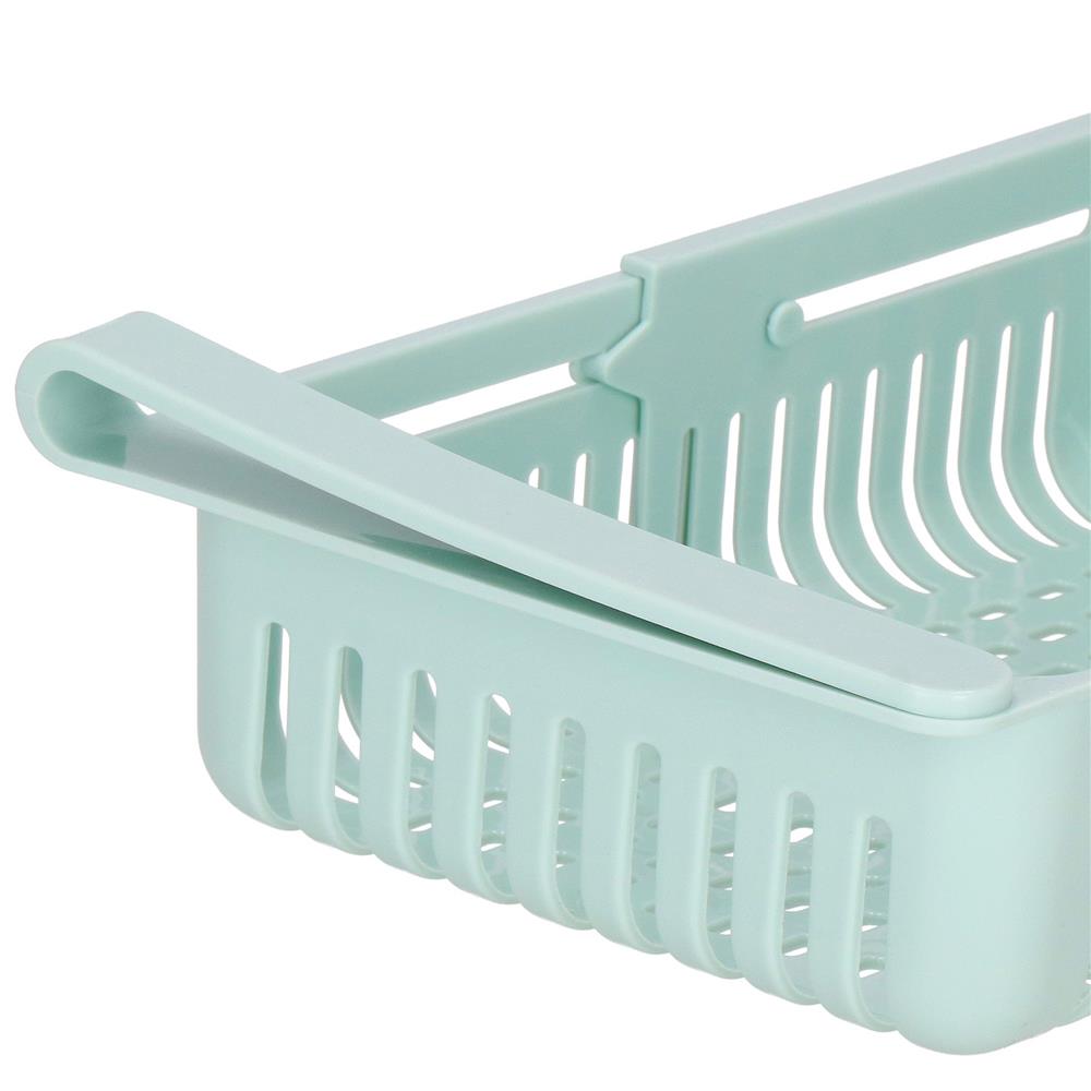 Organizator frigider, model cos extensibil, 16x28.5cm, menta