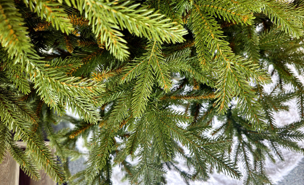 Brad artificial Christmas Deluxe by , Nature, 2D+3D, 230cm